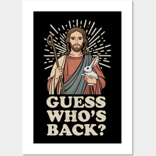 Easter Resurrection Spoof Humorous Return Celebration Posters and Art